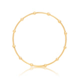 Cora Regular Wear Gold Bangle - zaveribros.com