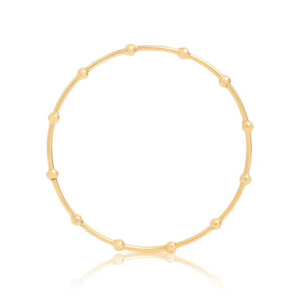 Cora Regular Wear Gold Bangle - zaveribros.com