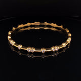 RADIANT RHAPSODY 22KT DIAMOND BANGLE