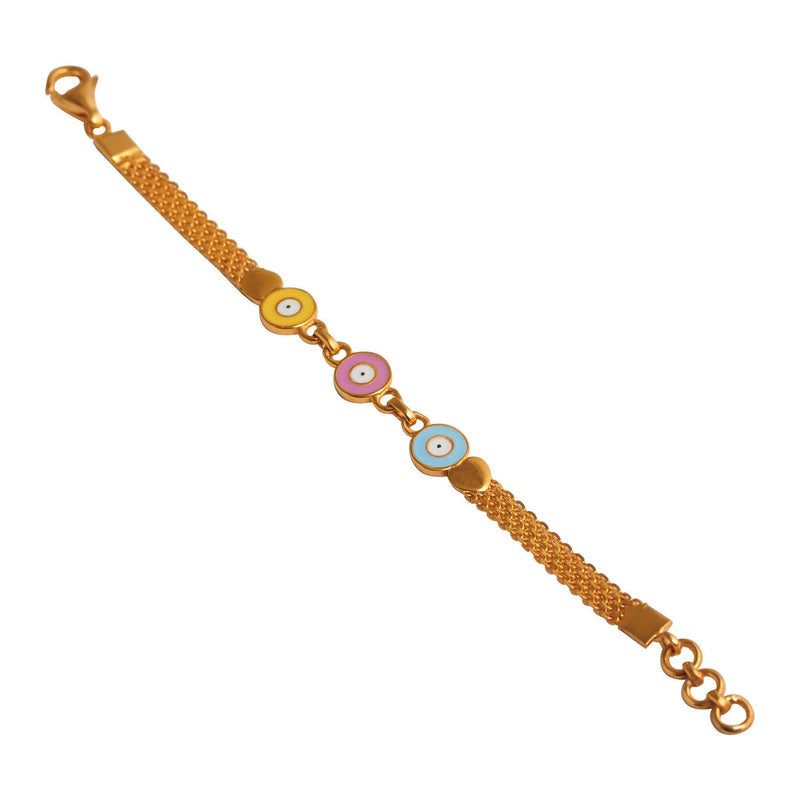 Joyous Love Children/Baby Gold Bracelet - zaveribros.com