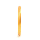 Textured Art Gold Bangle - zaveribros.com