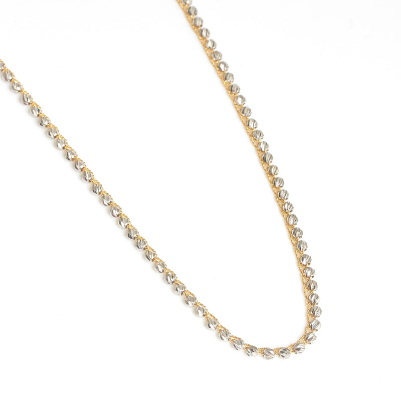 Elegant Shine Two Tone Gold Chain - zaveribros.com