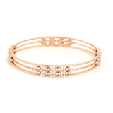 Modern Classic Diamond Bangle - zaveribros.com