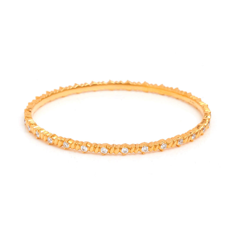 Traditional Magic Diamond Bangle - zaveribros.com