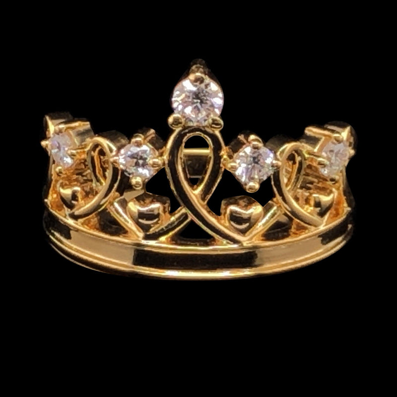 HRR501 Crown Set Solitaire Diamond Ring | Shining Diamonds®