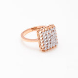 yellow gold diamond ring