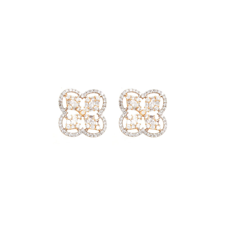 Enrapture Diamond Stud Earrings - zaveribros.com