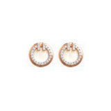 Circle of Love Diamond Stud Earrings - zaveribros.com