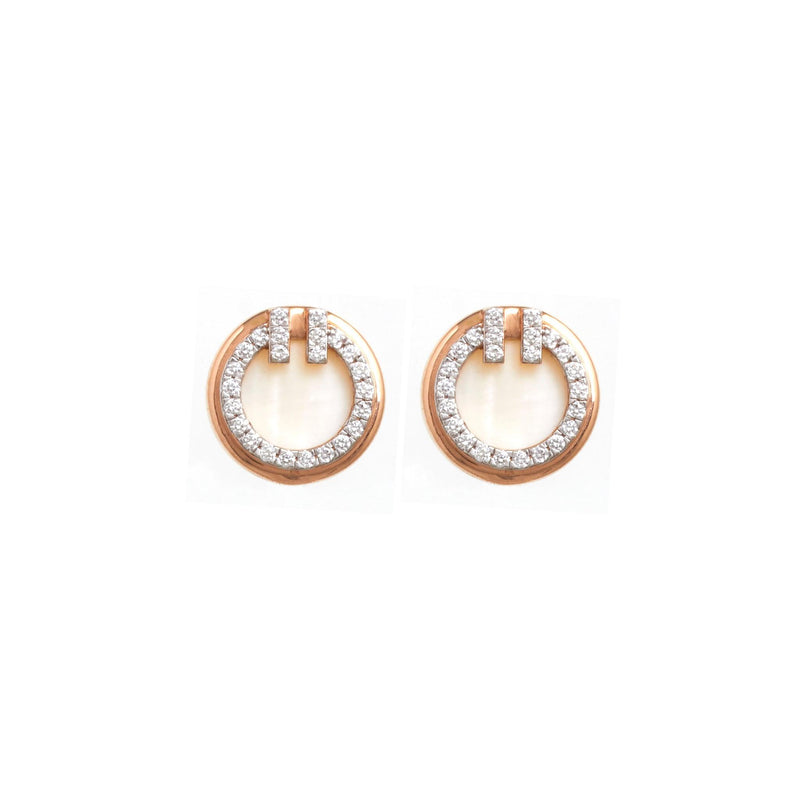 Circle of Love Diamond Stud Earrings - zaveribros.com