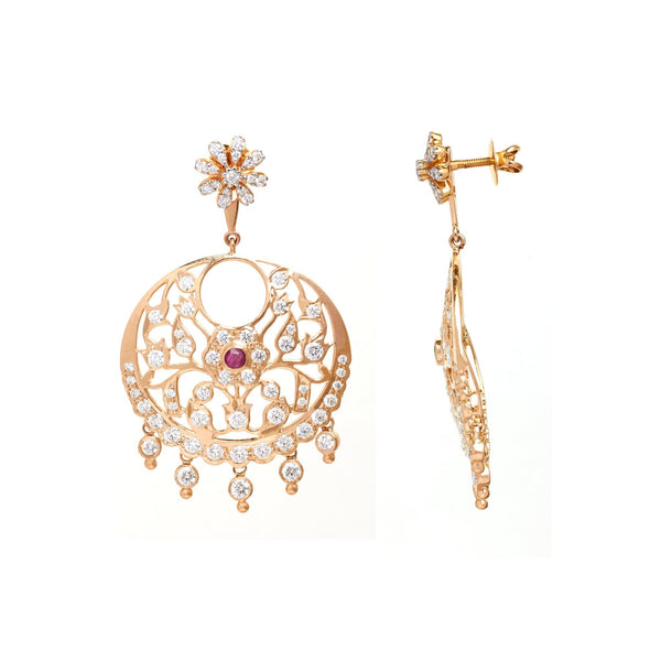 BeSpoke Chandbali Earrings - zaveribros.com