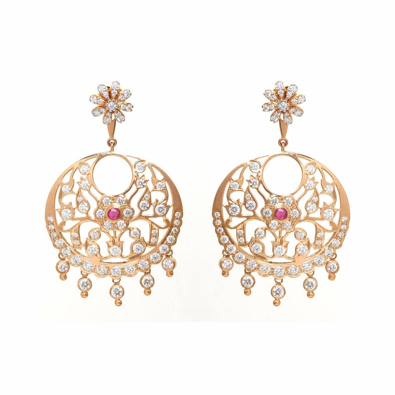 BeSpoke Chandbali Earrings - zaveribros.com