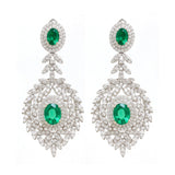 Shiloh Diamond Drop Earrings - zaveribros.com