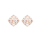 Winsome Diamond Stud Earrings - zaveribros.com
