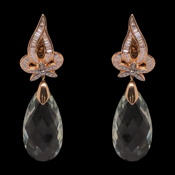 Fashionable Diamond Pendant Set freeshipping - zaveribros.com