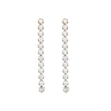 Lovely Spark 18Kt Dangle Diamond Earrings - zaveribros.com