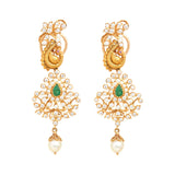 Grand Statement 18Kt Diamond Chandbali Earrings - zaveribros.com