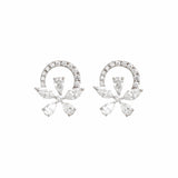 Polar Star 18Kt Diamond Stud Earrings - zaveribros.com