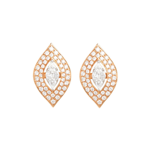 Joyous 18Kt Diamond Studs - zaveribros.com