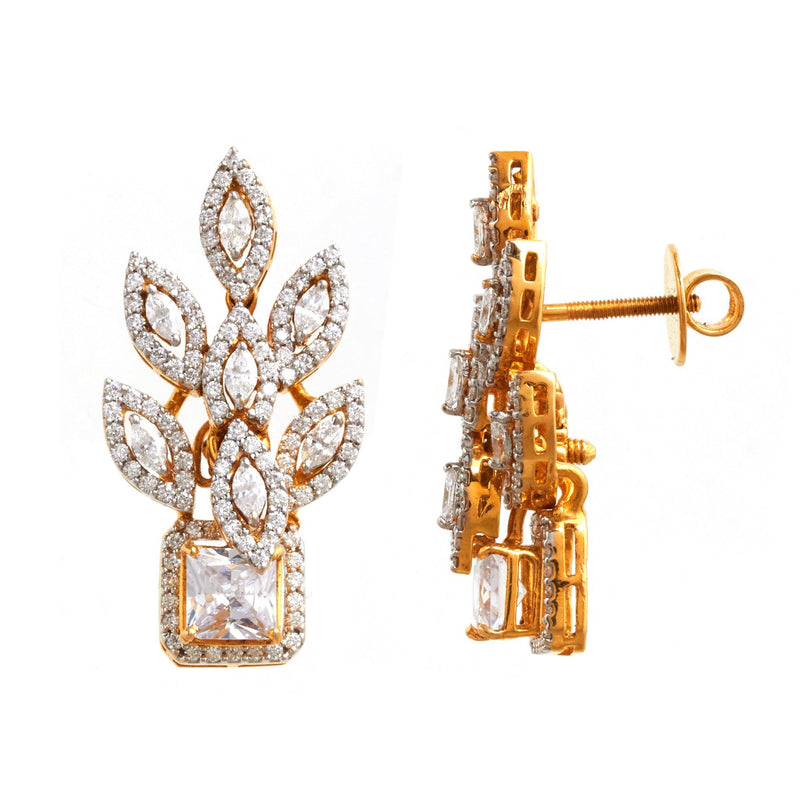 Florence Diamond Earrings - zaveribros.com