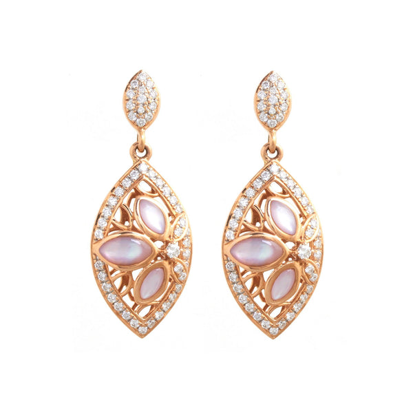 Fashionable Diamond Stud Earrings - zaveribros.com