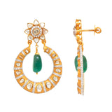 Mahasin Diamond Chandbali Earrings - zaveribros.com