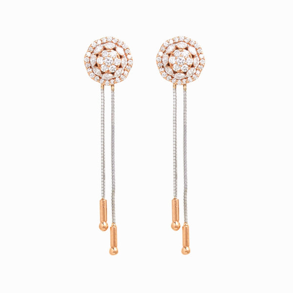 Dewy Diamond Drop Earrings - zaveribros.com