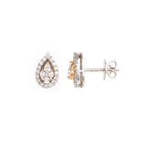 Thilak Diamond Stud Earrings - zaveribros.com