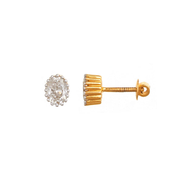 Classic Solitaire Stud Earrings - zaveribros.com