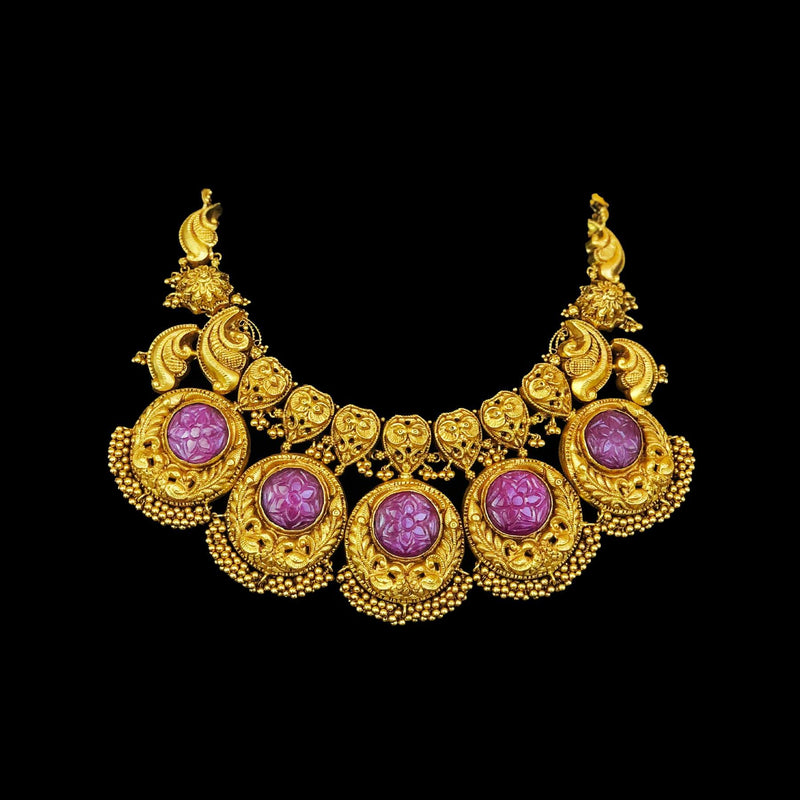 Vibrant Gold Necklace freeshipping - zaveribros.com