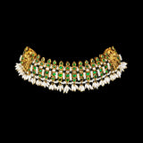 Traditional Exquisite Gold Choker freeshipping - zaveribros.com