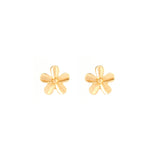 Wish of the Day Gold Stud Earrings - zaveribros.com
