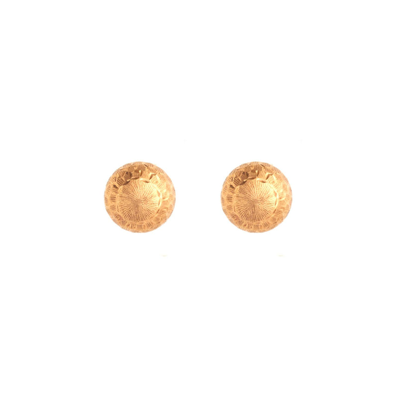 Delicate Round Diamond Tiny Stud Earrings For Girls – Ayaani