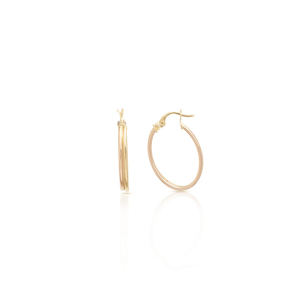 Gold Huggie Hoop Earrings – Sela Designs