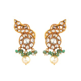 Janaki Peacock Stud Earrings - zaveribros.com