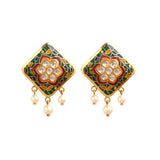 Enticing Gold Earrings - zaveribros.com