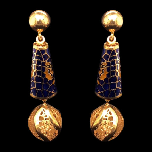 Vibrant Gold Earrings - zaveribros.com