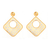 Charming Gold Earrings - zaveribros.com