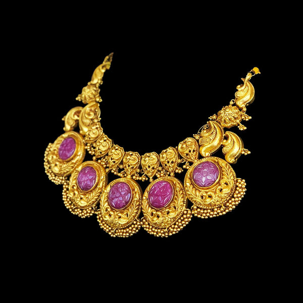 Vibrant Gold Necklace freeshipping - zaveribros.com