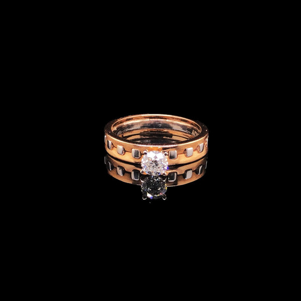 Ganga Diamond Ring freeshipping - zaveribros.com
