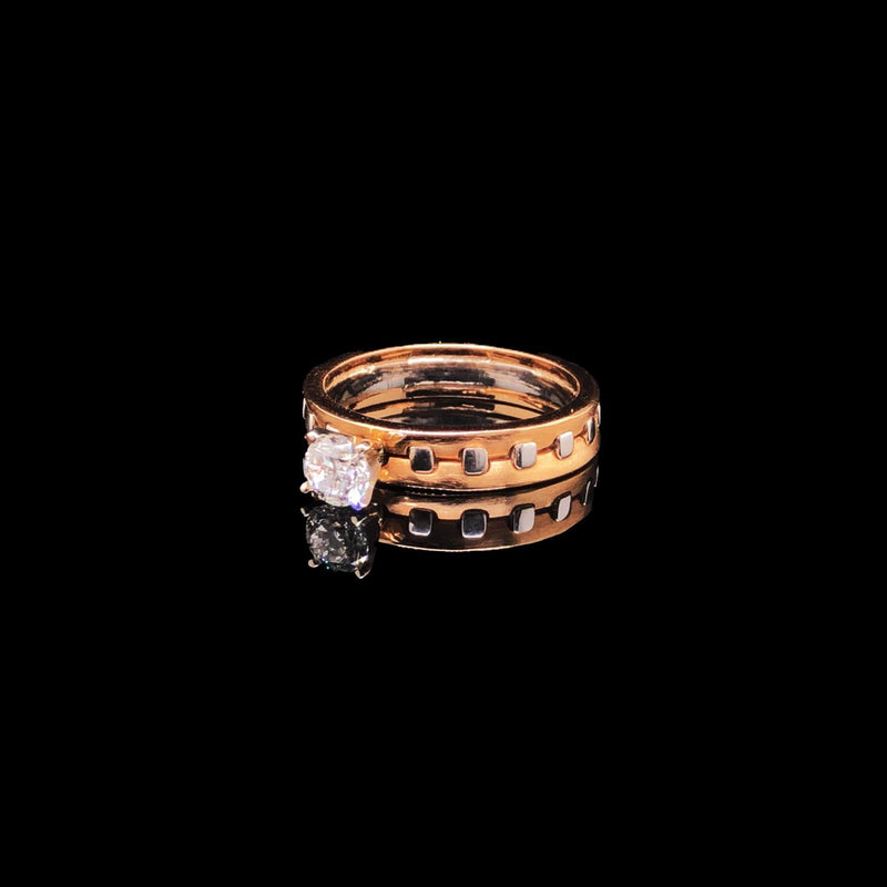 Ganga Diamond Ring freeshipping - zaveribros.com