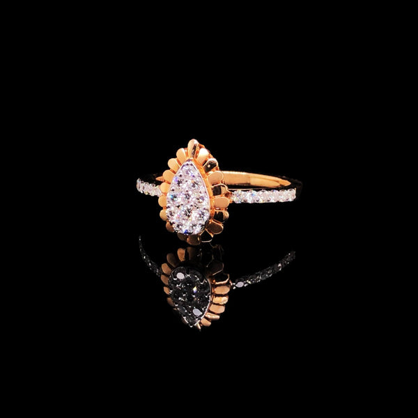 Gayatri Diamond Ring freeshipping - zaveribros.com