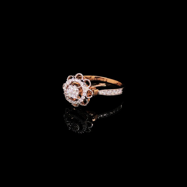 Stunning Floral Diamond Ring freeshipping - zaveribros.com