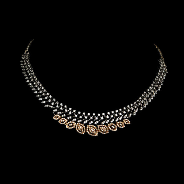 Elegant  Diamond Necklace freeshipping - zaveribros.com