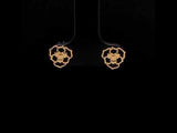 Rosy Gold Stud Earring