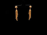 Opulent 22kt Gold Tassel Earrings