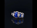 blue diamond ring price